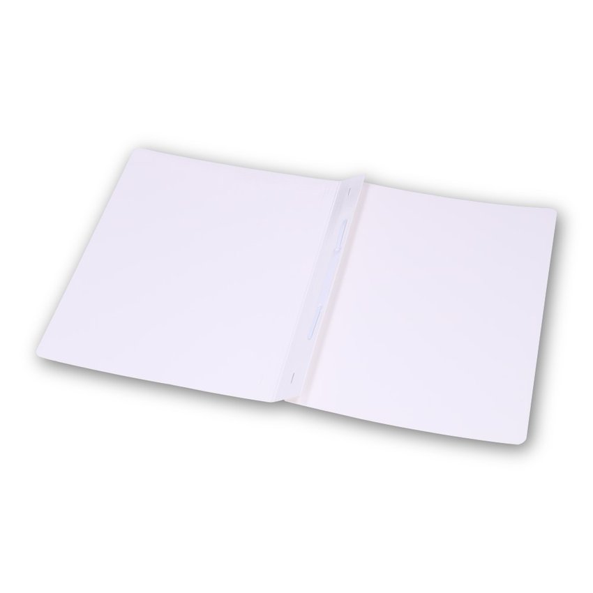 Skoroszyt Papierowy A4 z Fałdą Wow Biały /Leitz