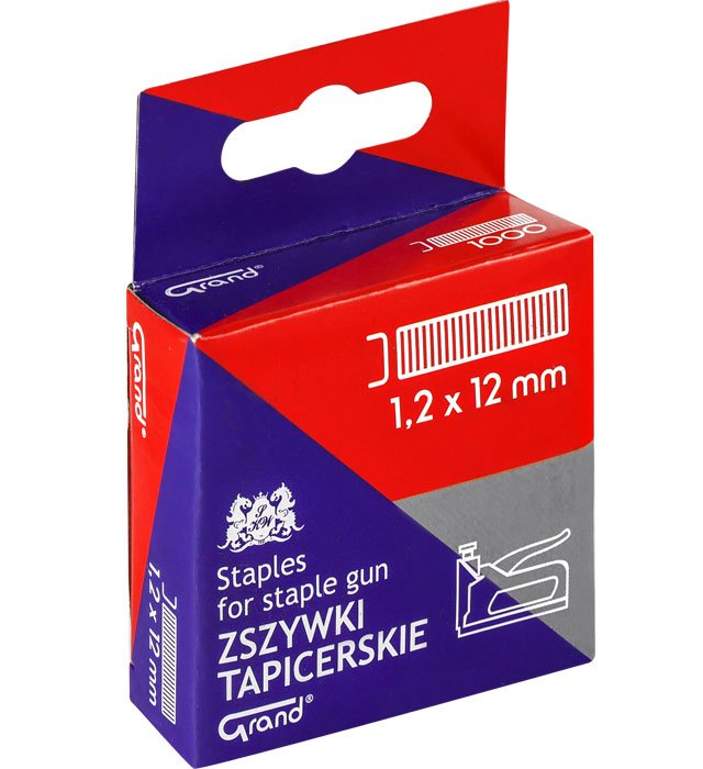 Zszywki do zszywacza tapicerskiego/takera 1,2&#21512 GRAND
