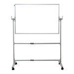 Tablica Obrotowa Dwustronnie Suchościerana Magnetyczna Biała Rama Aluminiowa Prestige 200x100 cm /Memobe