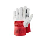 Rękawice RS Super Heavy Typu Doker Rozm.10 Czerwono-Białe  /RS-Schutz