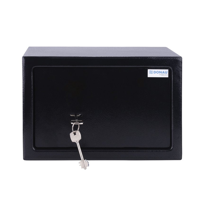 Sejf manualny DONAU TECH 310x200x200 mm czarny