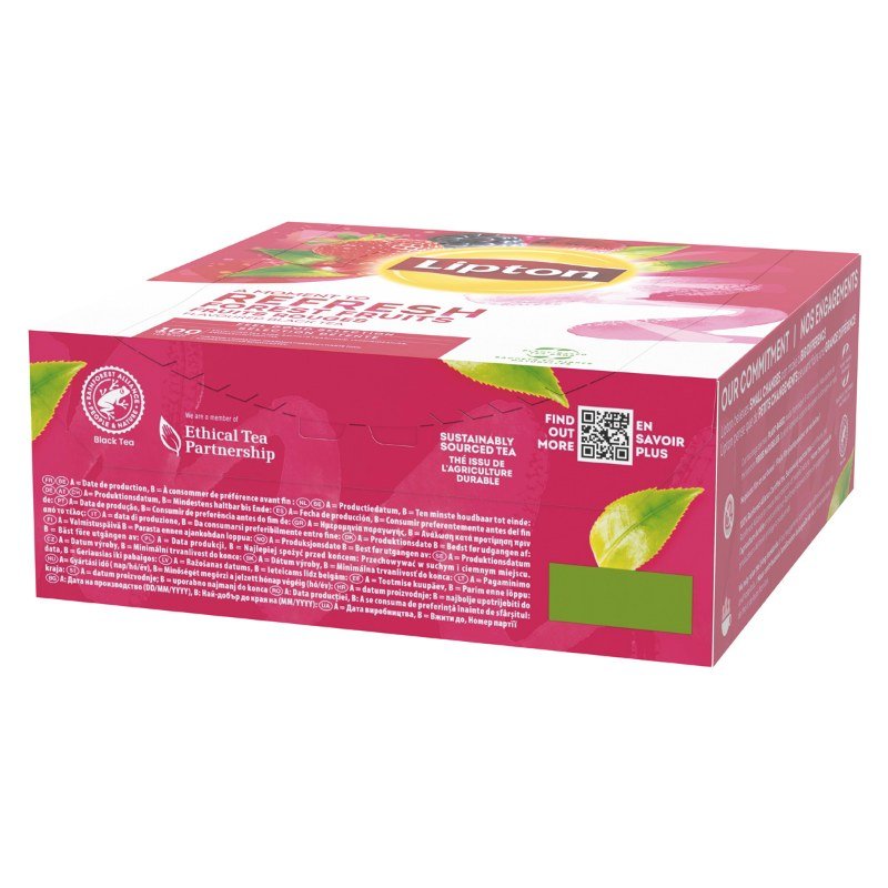 Herbata Lipton Refresh Owoce Leśne 100 Kopert