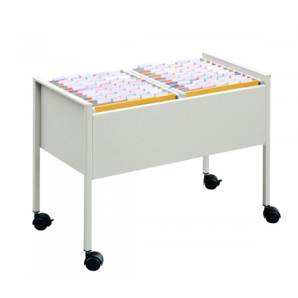Wózek Na Teczki Zawieszkowe 100 Duo Eco Szary /Durable 308210