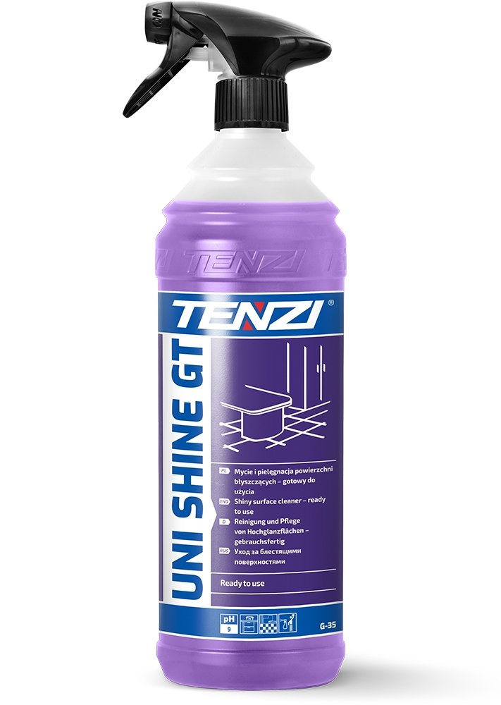 Tenzi Uni Shine 1L – środek do mycia i pielęgnacji powierzchni błyszczących