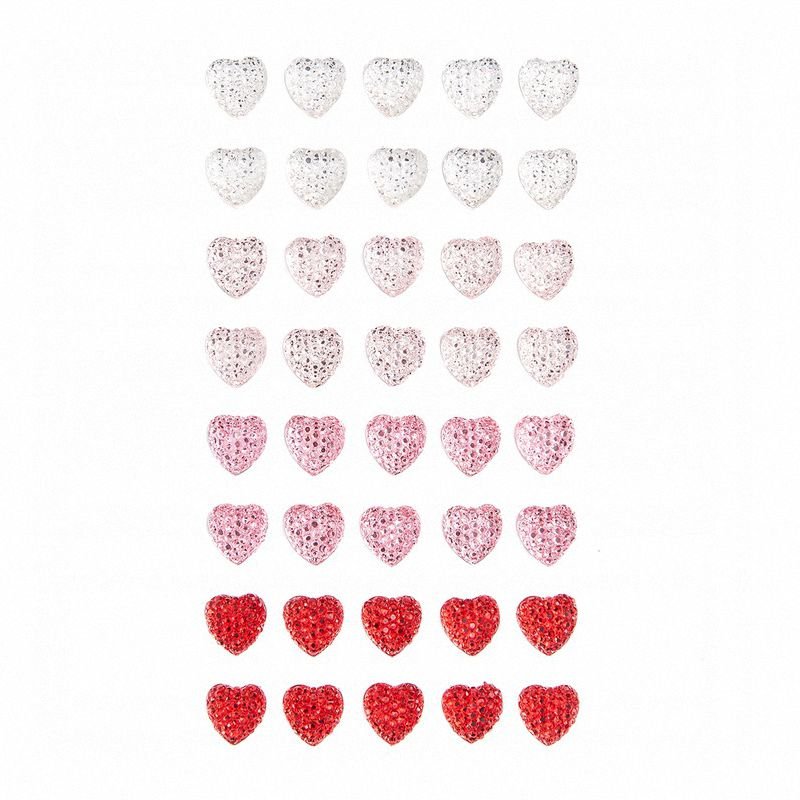 Kryształki Samoprzylepne Serduszka A'40 /DpCraft