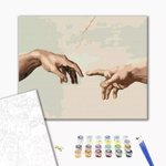 Malowanie po numerach BRUSHME 40x50 cm stworzenie Adama 1 szt., w pudełku