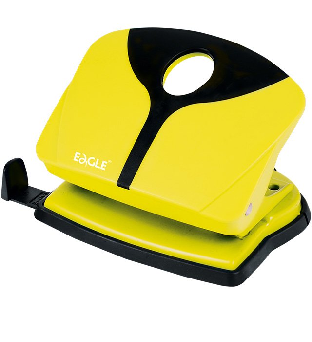 Dziurkacz EAGLE TYP6602 COLORtouch żółty 16 kartek