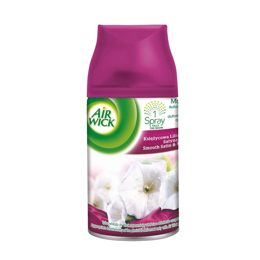 Air Wick Aerozol Odśw.Pow. Zapas 250ml Freshmatic Księżycowa Lilia