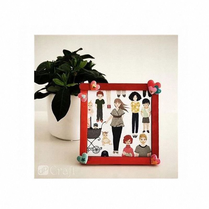 Naklejki Poduszkowe Serca A'29 /DpCraft