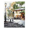 Malowanie po numerach BRUSHME 40x50 cm letnia kawiarnia 1 szt.