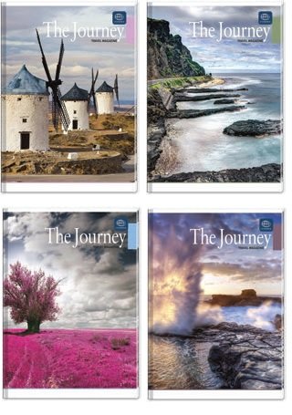 Brulion A5 96k Linia Kol. 312 The Journey /Interdruk
