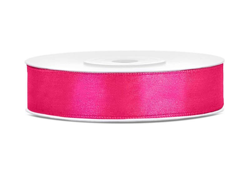 Wstążka Dekoracyjna 12mm x 25m Różowa