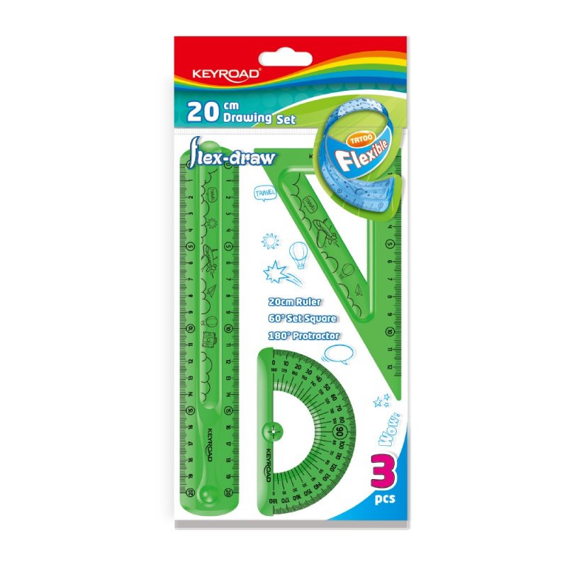 ZESTAW GEOM, KEYROAD FLEX-DRAW, ELA