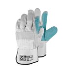 Rękawice Super V RS Robocze Typu Doker Rozm. 10 Niebieskie  /RS-Schutz