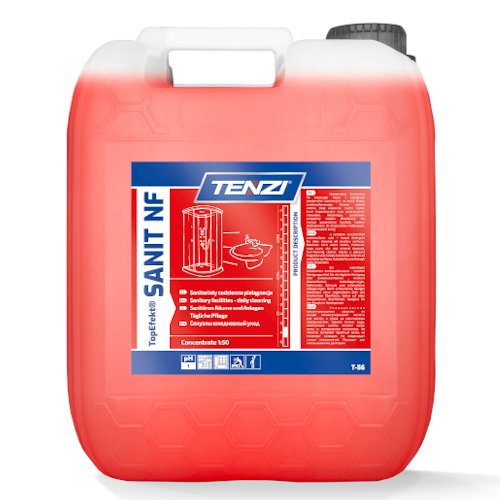 Tenzi Niskopieniacy Koncentrat do Mycia Sanitariatów TopEfekt Sanit NF 10L