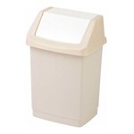 Kosz na Śmieci 50L Click-It Uchylny Beż  /Curver 176502