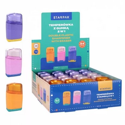 TEMPEROWKA 2OSTRZA+GUMKA STK PUD A24/288