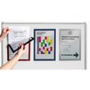 Magnetyczna Ramka Informacyjna z Uchylną Przednią Stroną Duraframe A4 1 szt. Srebrna /Durable 498823