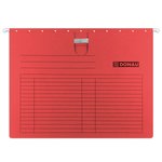 Teczka Zawieszkowa Donau Z Wąsem A4 230Gsm Czerwona