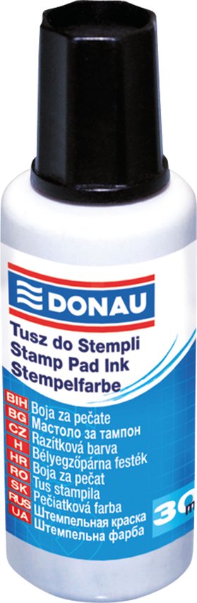 Tusz do Stempli 30ml Czarny /Donau