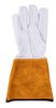 Rękawice spawalnicze DONAU SAFETY DS-KEV WELTIG kevlar skóra kozia rozm. 11/XXL biało-złote