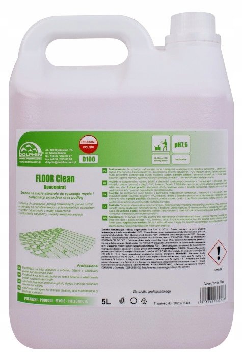 Dolphin Mycie i Pielęgnacja Podłóg MEGA-Floor 5L