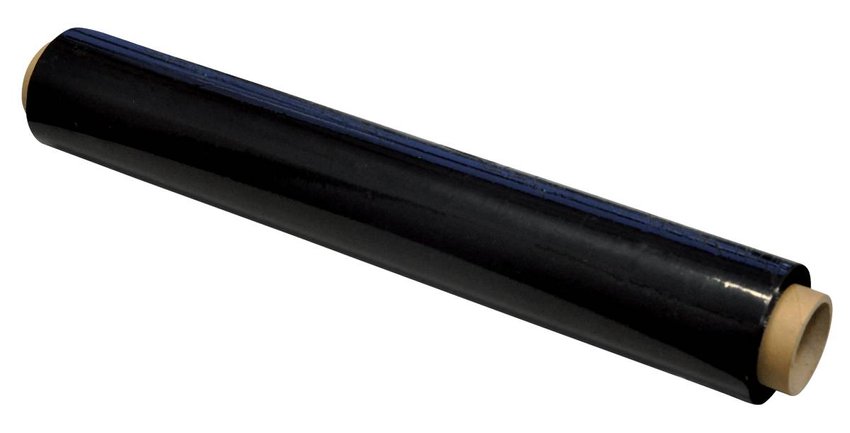 Folia stretch OFFICE PRODUCTS ręczna 15kg netto szer. 500mm 23mikr., czarna