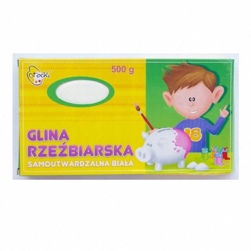 Glina Rzeźbiarska Samoutwardzalna Biała 500g Sweet Colours / Otocki