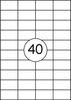 Etykiety Samoprzylepne 52,5x29mm  /Office Products