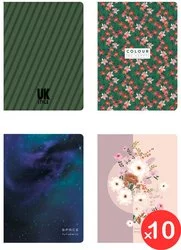 Zestaw 10x Zeszyt A5 60k linia BASIC / INTERDRUK