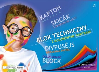 Blok Techniczny A3 25k 170g Superior Kolor /Kreska