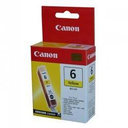 Canon BCI-6Y iP3000/8500/i865/905/i9100/S800/S900 Yellow (Oryg.)