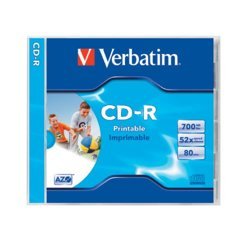 Cd-R Verbatim Slim Printable Szt