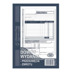 Dowód Wydania - Przesunięcia - Zwrotu A5 80k /MiP