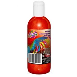 Farba Plakatowa 250ml Brokatowa Czerwona Sweet Colours / Otocki