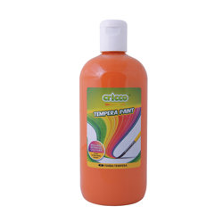 Farba Tempera  Cricco  500ml Pomarańczowa