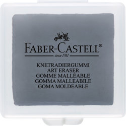 Gumka Artystyczna Chlebowa w Etiu Plastikowym [12722O FC] Szara  /Faber Castell