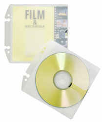 Kieszenie Na CD Do Segregatora CD Cover Easy 10szt. Przezroczyste /Durable 522319