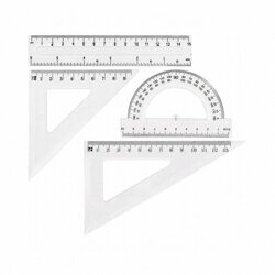 Komplet Geometryczny GR-031T Transparent /KW