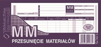 MM Przesunięcie Materiału 1/3 A4 Wielok. 355-8 /MiP