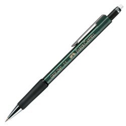 Ołówek Automatyczny Grip 1345 0,5mm Zielony Metaliczny Faber-Castell