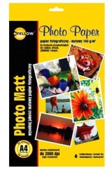 Papier Foto A4 190g A'50 Mat (4M190) /Yellow One