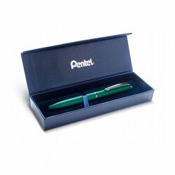 Pióro Kulkowe Pentel EnerGel BL2007 0.7mm Niebieskie Obudowa Zielona