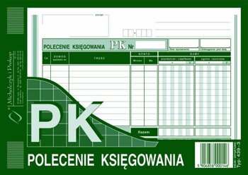 Polecenie Księgowania PK A5 Offset Poziom 439-3 /MiP