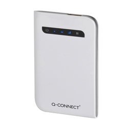 Powerbank Ładowarka Przenośna Q-Connect 3.000 Mah Srebrna