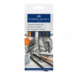 Zestaw Do Szkicowania Charcoal Faber-Castell
