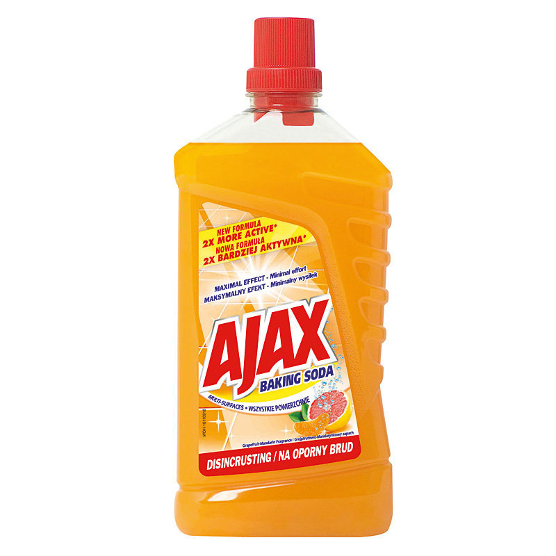Ajax Płyn Uniwersalny 1L Baking Soda Grejpfrut-Mandarynka