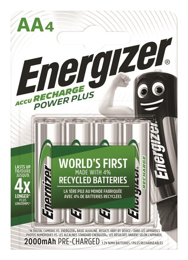 Akumulator ENERGIZER Power Plus AA R6 2000mAh 4szt.