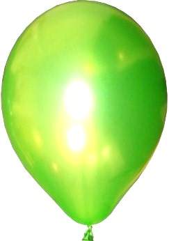 Balony Metalik 11 A'100 Zielone