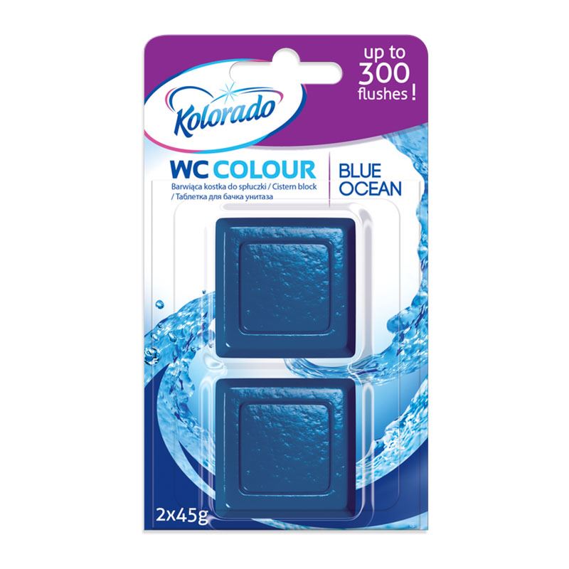 Barwiąca Kostka do Spłuczki A'2 Ocean Blue /Kolorado